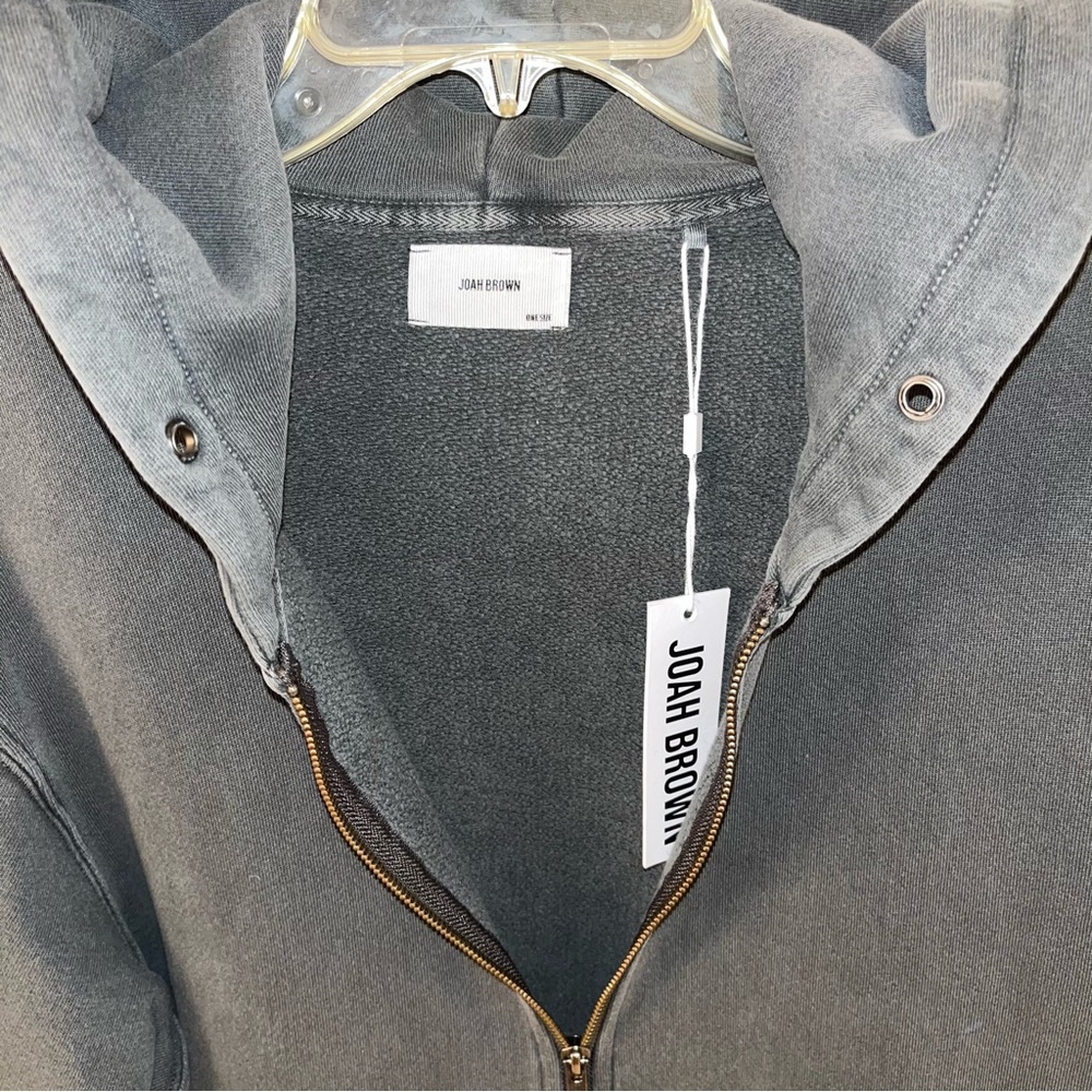 NWT! Joah Brown Empire Zip Hoodie - Picture 7 of 14